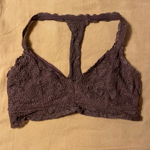 Women's Scoop Bralette In Ocean, Size Large, Organic Cotton By - Foto 9